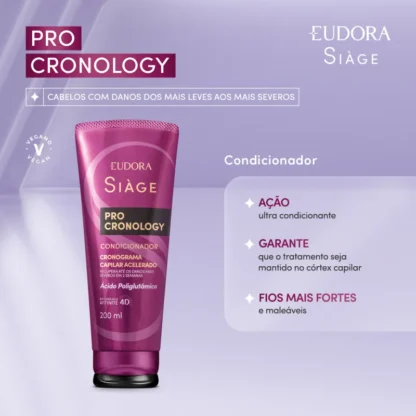 Condicionador Pro Cronology Siàge Eudora 200ml - Imagem 2