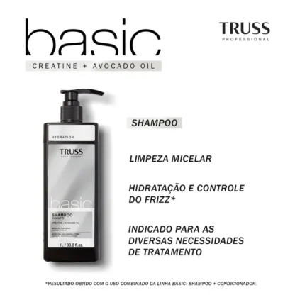 Shampoo Basic Truss 1 Litro - Imagem 2