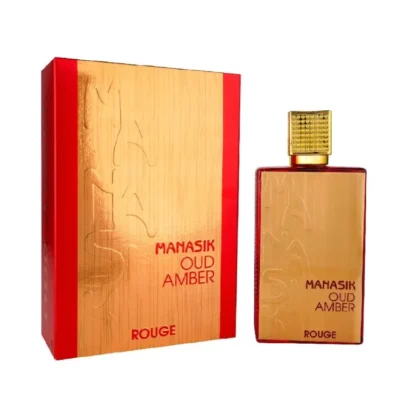 Perfume Feminino Oud Amber Rouge Manasik Eau De Parfum 100ml