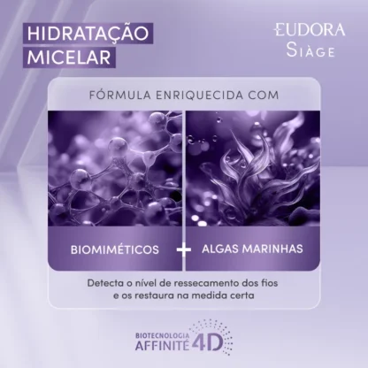 Mascara Hidratação Micelar Siàge Eudora 250ml - Imagem 3