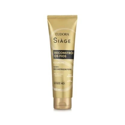 Leave-in CC Cream Reconstroi Fios Siàge Eudora 100ml