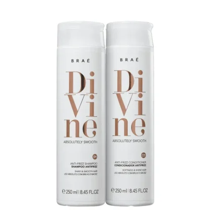 Kit Shampoo 250ml + Condicionador 250ml Divine Braé