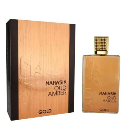 Perfume Compartilhável Oud Amber Gold Manasik Eau De Parfum 100ml