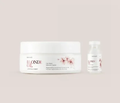 Kit Máscara Capilar 200g + Ampola 13ml Blonde Oil by Ana Paula Siebert Braé