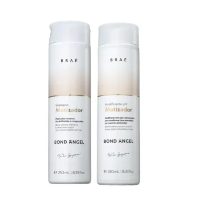 Kit Shampoo 250ml + Condicionador 250ml Bond Angel Matizador Braé