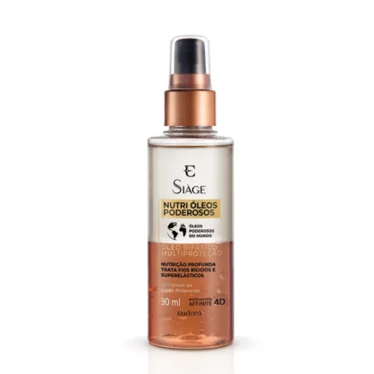 Óleo Bifásico Nutri Óleos Poderosos Siàge Eudora 90ml