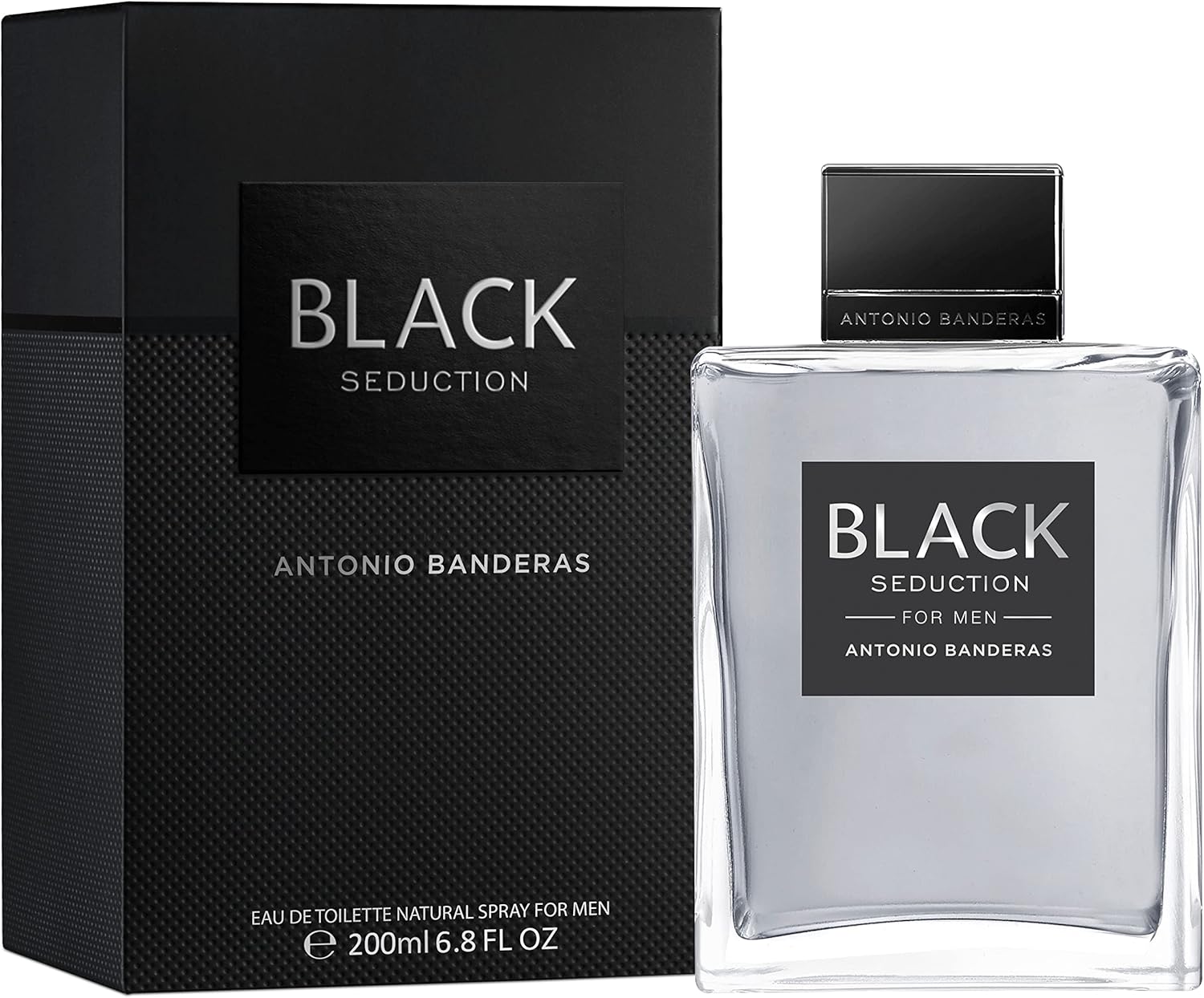 Perfume Masculino Black Seduction Banderas Eau de Toilette 200ml - Imagem 2