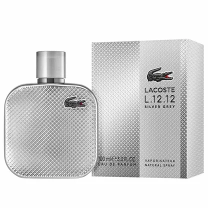Perfume Masculino L.12.12 Silver Grey Lacoste Eau de Toilette - Imagem 2