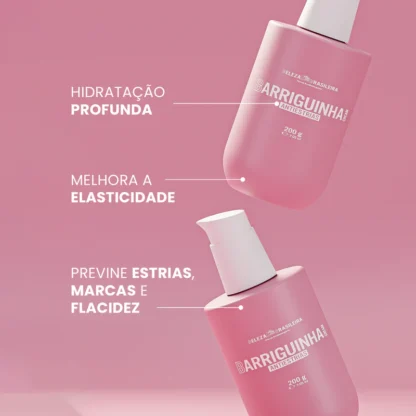 BB Barriguinha Cream Antiestrias Beleza Brasileira 200g - Imagem 3