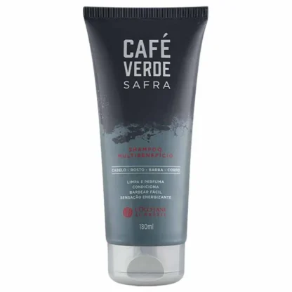 Shampoo Multibenefício Masculino Café Verde Safra L'Occitane Au Brésil 180ml