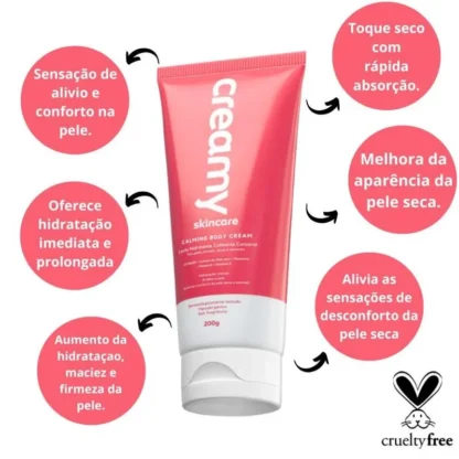 Creme Hidratante Corporal Calming Cream Creamy 200g - Imagem 2