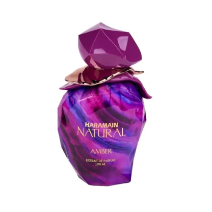 Perfume Compartilhável Árabe Natural Amber Extrait De Parfum Al Haramain 100ml