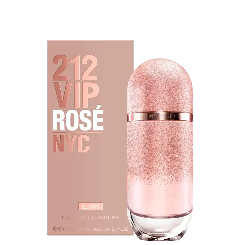 Perfume Feminino 212 Vip Rosé Elixir Carolina Herrera Eau de Parfum * - Imagem 2
