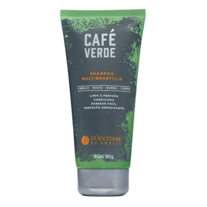 Shampoo Multibenefício Masculino Café Verde L'Occitane Au Brésil 180ml