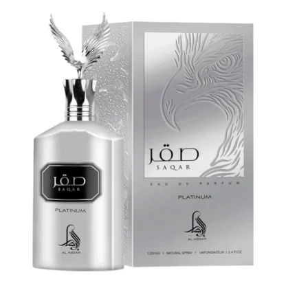 Perfume Masculino Saqar Platinum Al Absar Eau de Parfum 100ml - Imagem 2