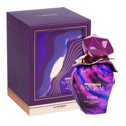 Perfume Compartilhável Árabe Natural Amber Extrait De Parfum Al Haramain 100ml - Imagem 2