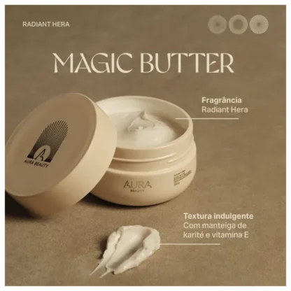 Manteiga Iluminadora Aura Beauty 200g - Imagem 2