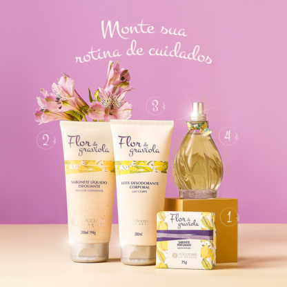Colônia Flor de Graviola L'Occitane Au Brésil 100ml - Imagem 3