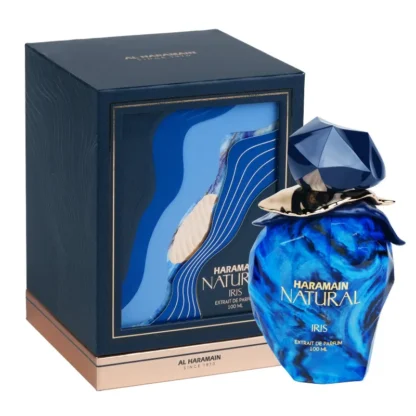 Perfume Compartilhável Árabe Natural Iris Extrait De Parfum Al Haramain 100ml - Imagem 2