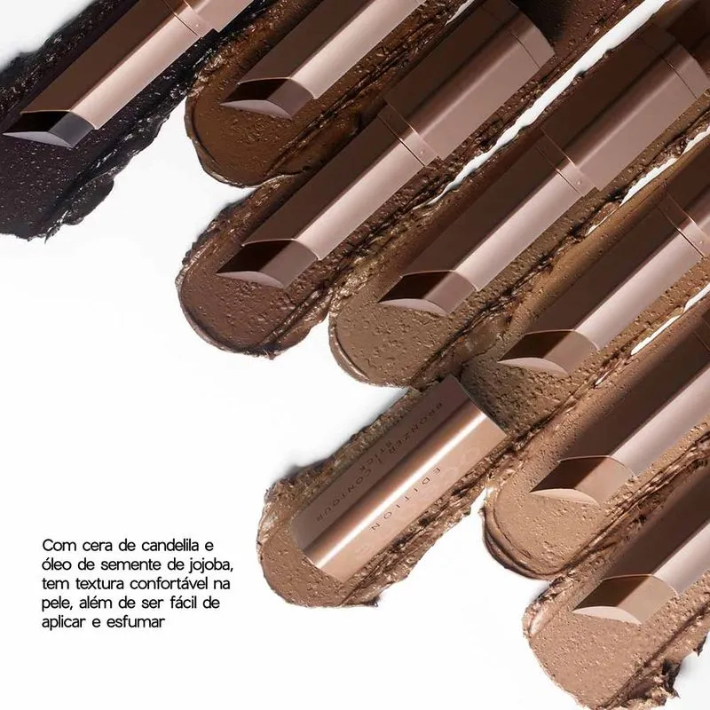 Bronzer Em Bastão Cremoso Bronzer Contour Stick Océane Edition 8g - Imagem 5