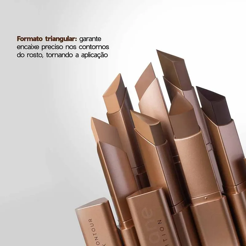 Bronzer Em Bastão Cremoso Bronzer Contour Stick Océane Edition 8g - Imagem 3